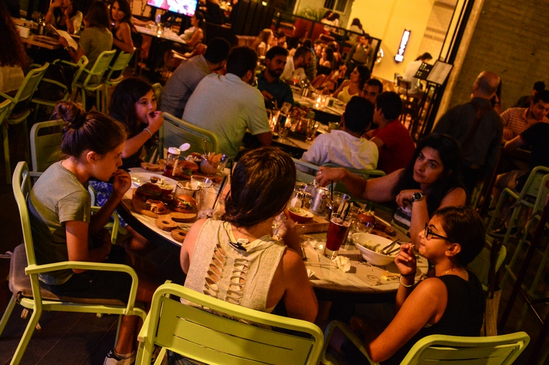 The Backyard Hazmieh on Saturday Night